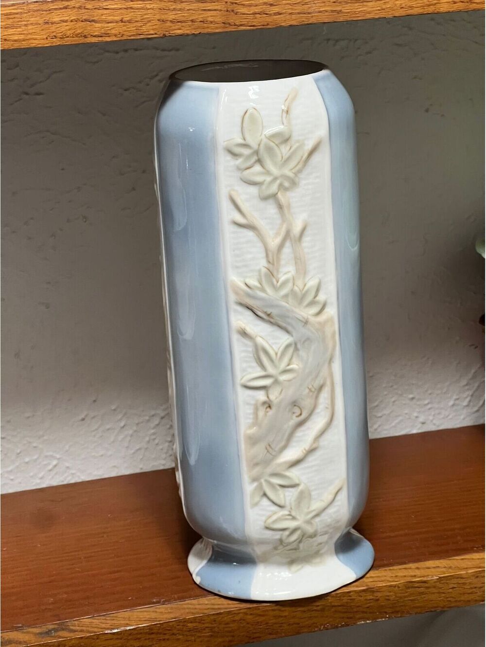 1970’s Porceval brand vase hand painted and made in Spain.
